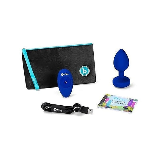 Vibrating Jewel Plug by B-Vibe