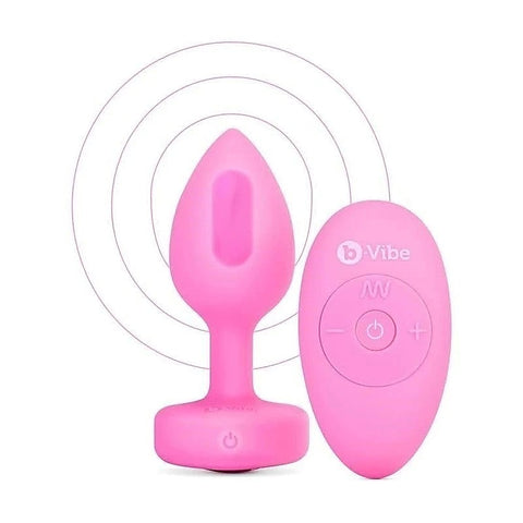 Remote-Controlled Vibrating Heart Plug by B-Vibe