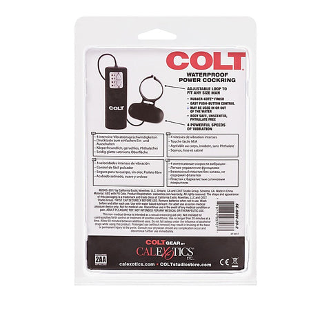 Colt Waterproof Power 4 Speed Mens Cock Ring