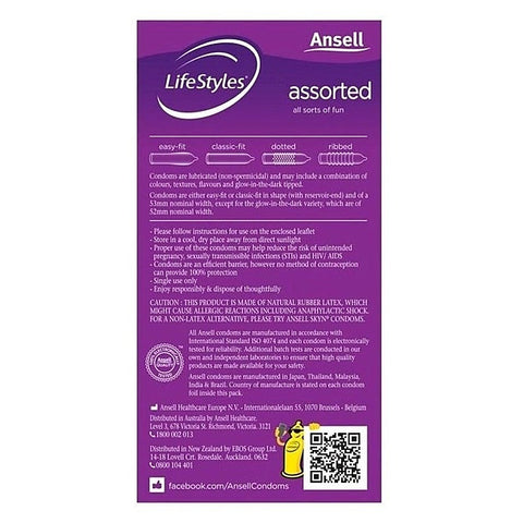 Assorted Condoms by Ansell