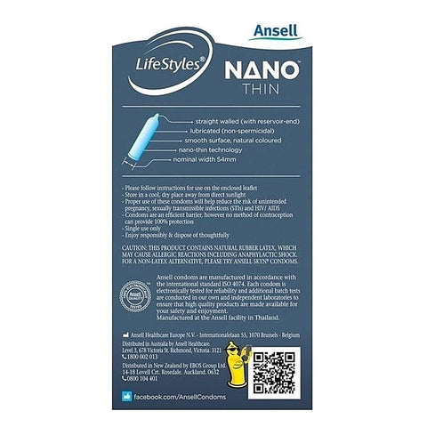 Lifestyles Nano Thins by Ansell