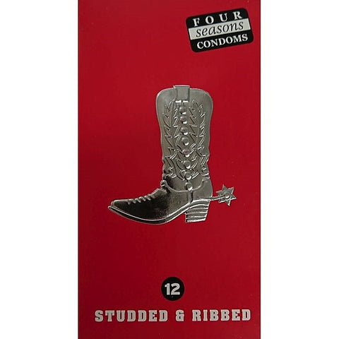 Studded & Ribbed Condoms by Four Seasons