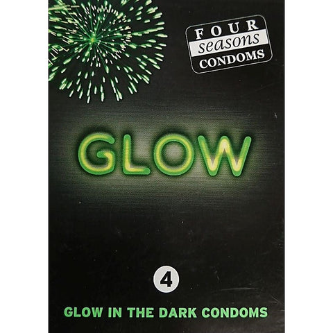 Glow In Dark Condoms by Four Seasons