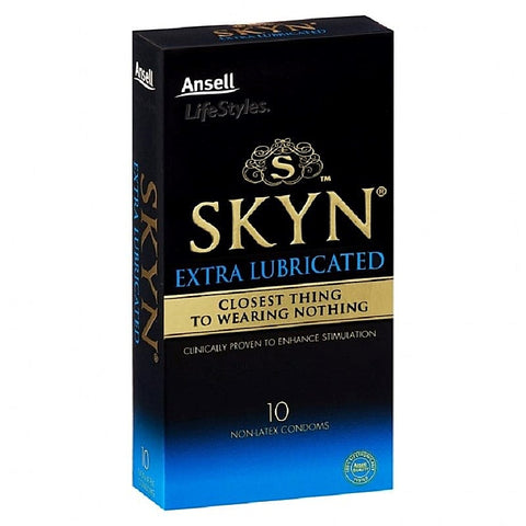 SKYN Extra Lube Non Latex Condom 10pk by Ansell