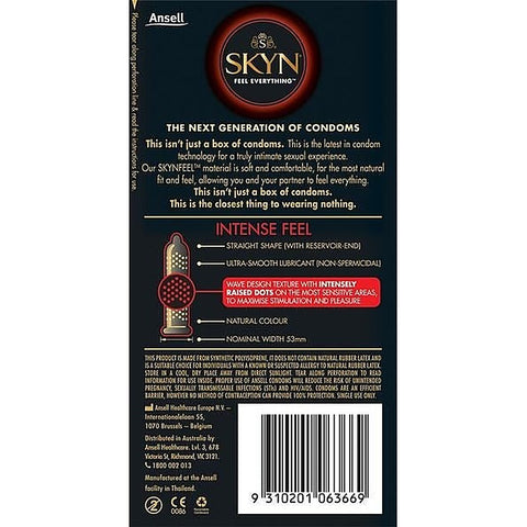 SKYN Intense Feel Condom by Ansell