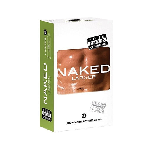 Naked Larger Condoms by Four Seasons