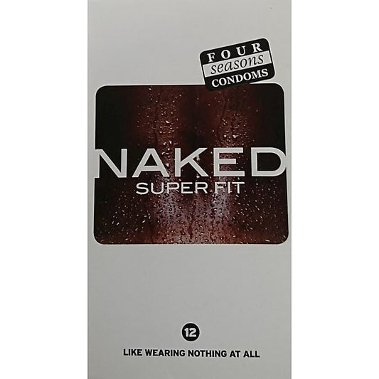 Naked Super Fit Condoms 12 Pack by Four Seasons