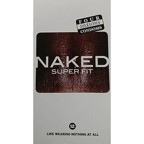 Naked Super Fit Condoms 12 Pack by Four Seasons