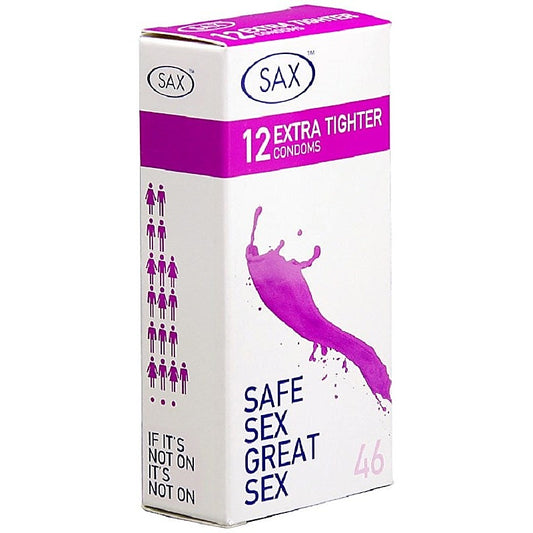 Extra Tighter Fit Condoms by Sax