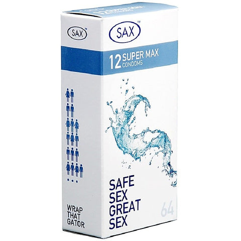 Super Max Condoms by Sax