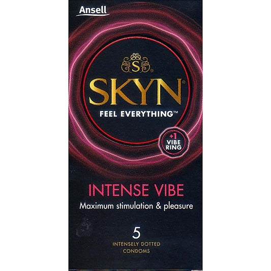 Skyn Intense Vibe Condoms by Ansell