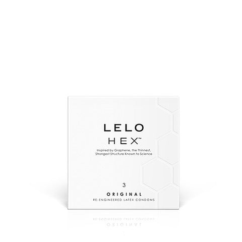 HEX Original Unique Structure Thin Condoms by Lelo