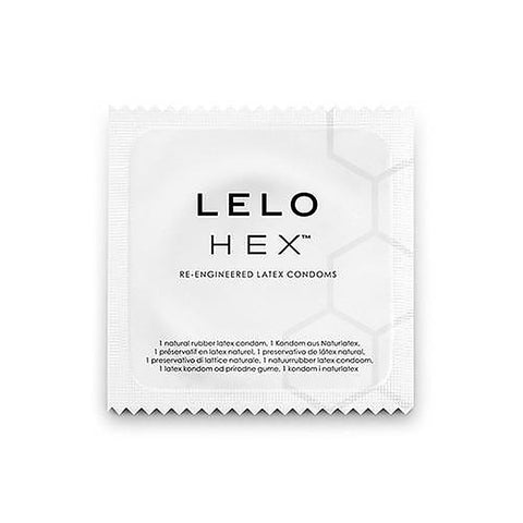 HEX Original Unique Structure Thin Condoms by Lelo