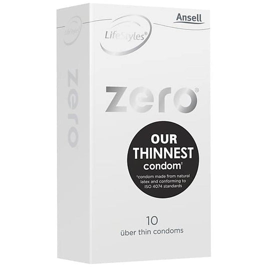 Zero Uber Thin Condom with Dots by Ansell