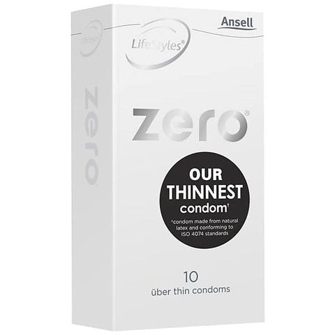 Zero Uber Thin Condom with Dots by Ansell
