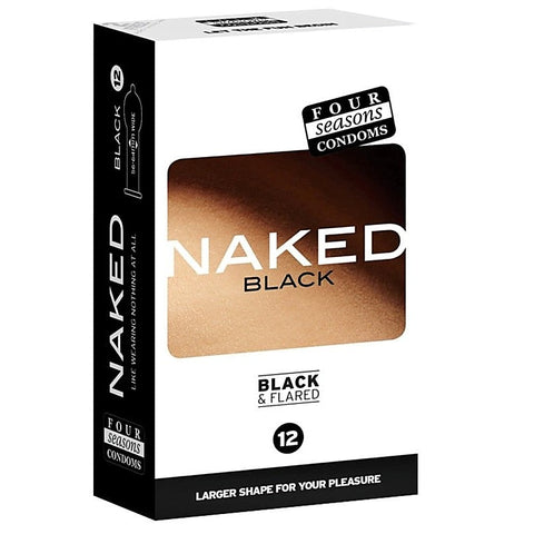 Naked Black and Flared 12 Pack by Four Seasons