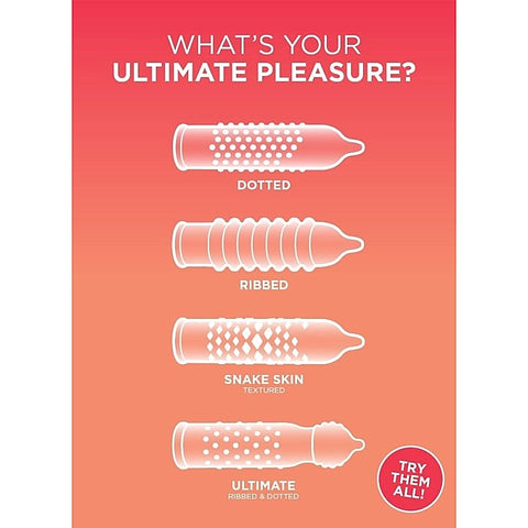 Ultimate Pleasures Condoms by Ansell