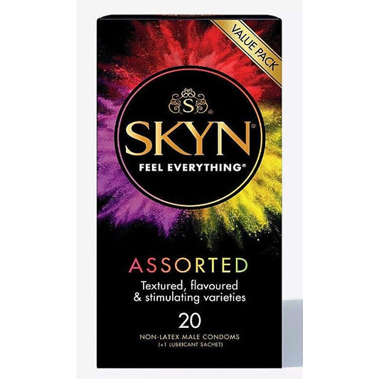 Skyn Assorted 20 Condoms by Ansell