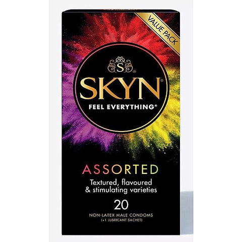 Skyn Assorted 20 Condoms by Ansell