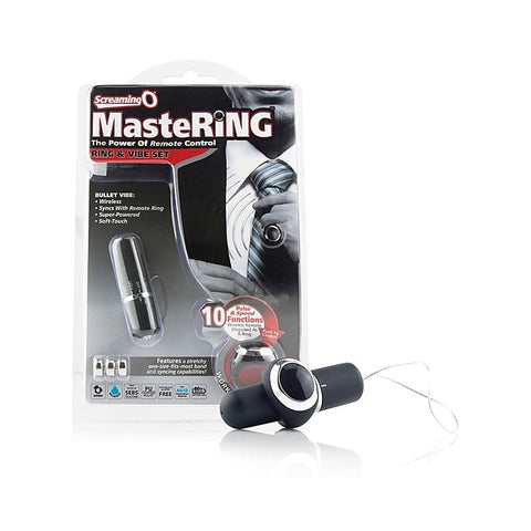 MasterCock Ring Cock Ring & Vibe by Screaming O