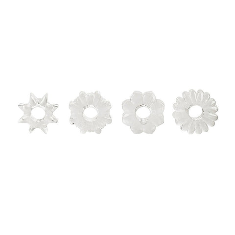 Basic Essentials Set of 4 Super Stretchy Cock Rings