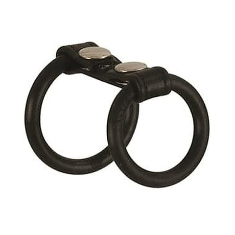 Adonis Helios Leather Cock Ring by California Exotics