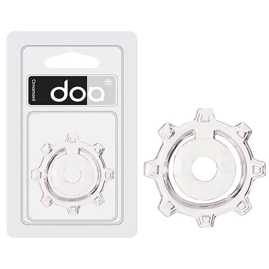 Doo Clear Cog Cock and Ball Rings by NANMA