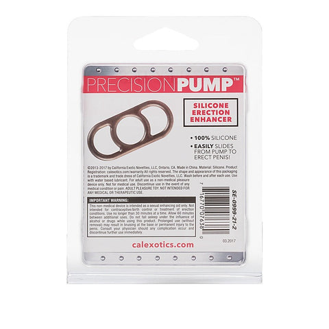 Precision Pump Silicone Erection Enhancer Cock Ring