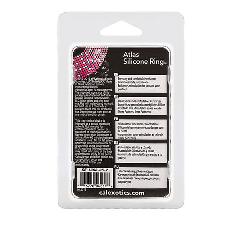 Adonis Atlas Silicone Cock Ring by California Exotics