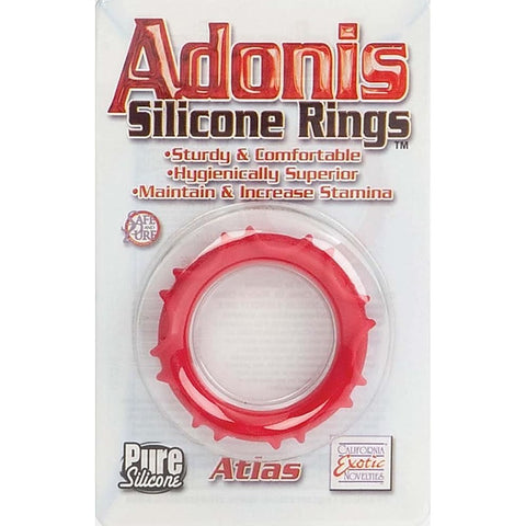 Adonis Atlas Silicone Cock Ring by California Exotics