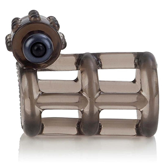Basic Essentials Stretchy Vibrating Support Cock Cage