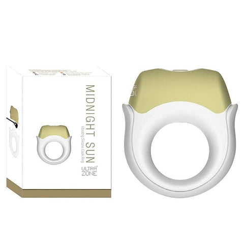 Midnight Sun Vibrating Silicone Cock Ring by Topco