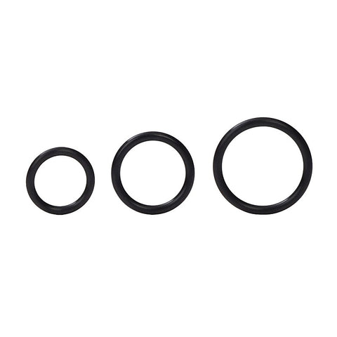 Silicone Support Stretchy Cock Rings Set