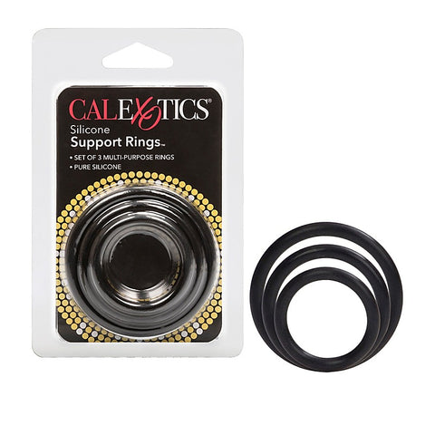 Silicone Support Stretchy Cock Rings Set