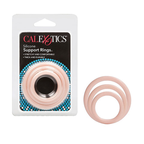 Silicone Support Stretchy Cock Rings Set