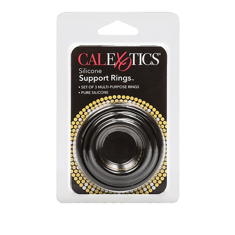Silicone Support Stretchy Cock Rings Set