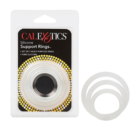 Silicone Support Stretchy Cock Rings Set