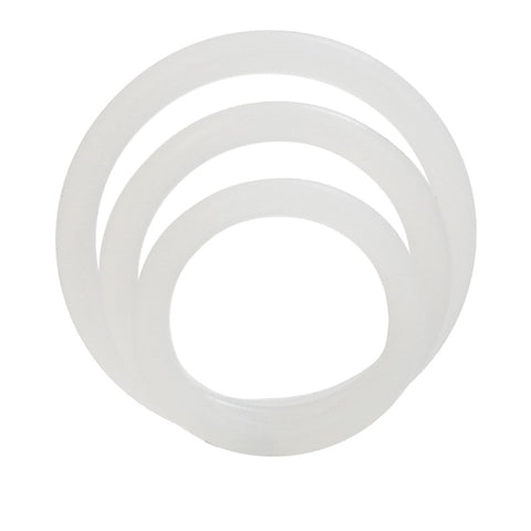 Silicone Support Stretchy Cock Rings Set