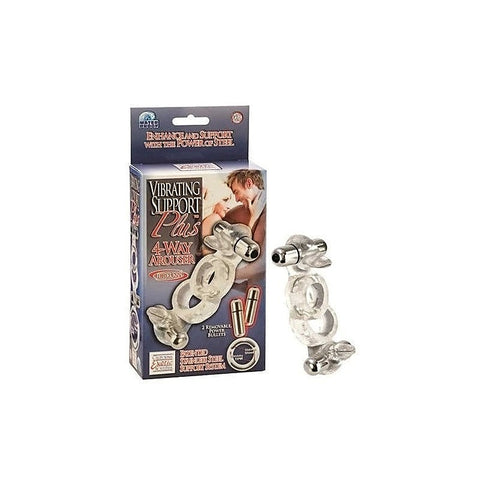 Support Plus Vibrating 4 Way Penis Arouser