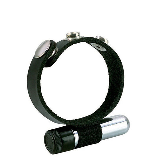 Colt Leather Vibrating Male Cock Ring by California Exotics