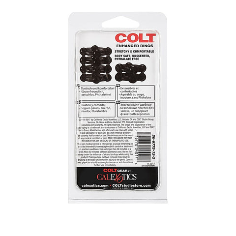 Colt Buckshot Stretchy Men's Silicone Cock Rings
