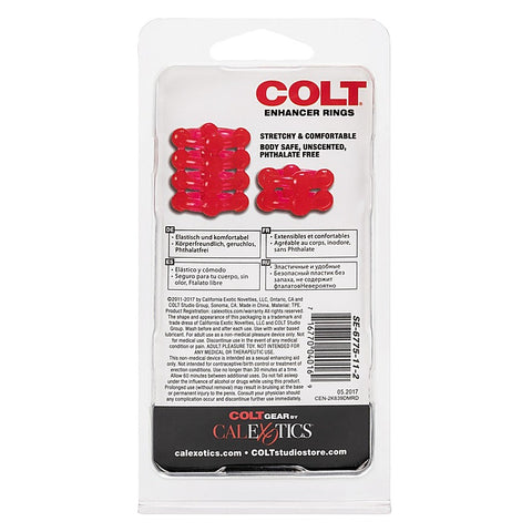 Colt Buckshot Stretchy Men's Silicone Cock Rings