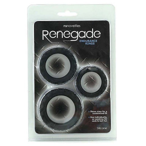 Renegade Endurance Cock Rings by NS Novelties