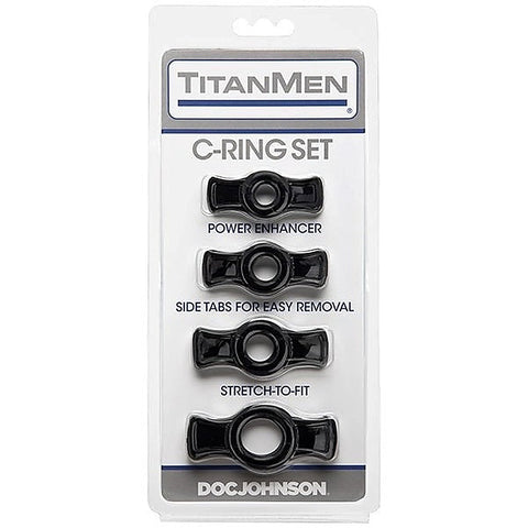 TitanMen Cock Ring Set by Doc Johnson