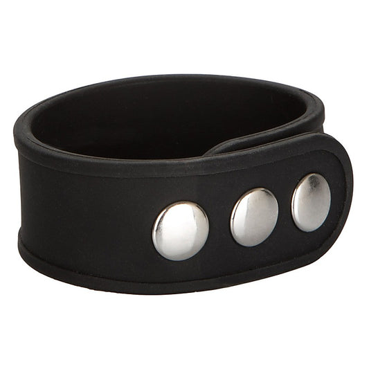 Silicone Tri-Snap Erection Enhancer Cock Ring