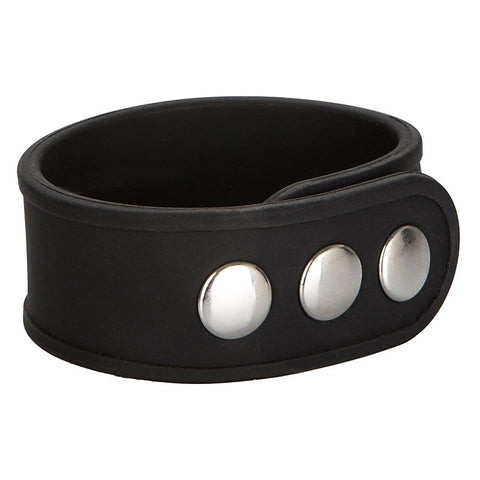 Silicone Tri-Snap Erection Enhancer Cock Ring