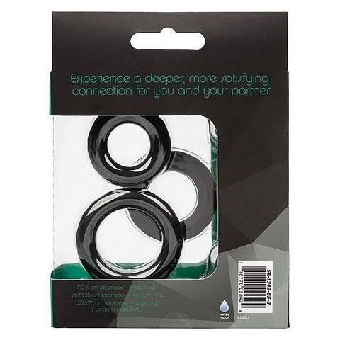Link Up Ultra-Soft Supreme Stretchy Cock Ring Set