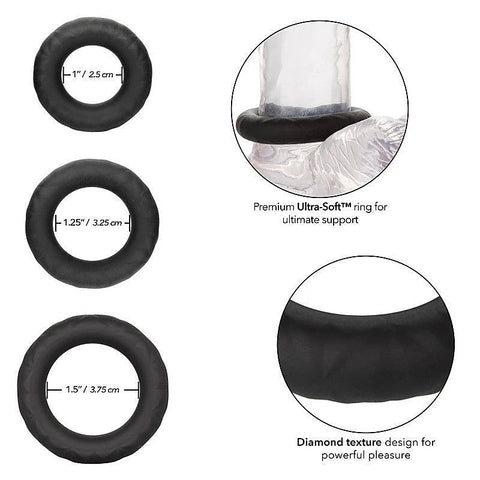 Link Up Ultra-Soft Supreme Stretchy Cock Ring Set