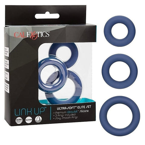 Link Up Ultra-Soft Elite Stretchy Cock Ring Set