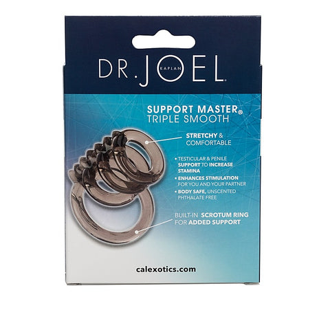 Support Master Triple Smooth Cock Rings